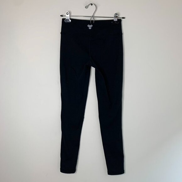 Aritzia TNA Atmosphere 7/8 Leggings Spandex mid rise Skinny leg ankle Black XS - Picture 7 of 16
